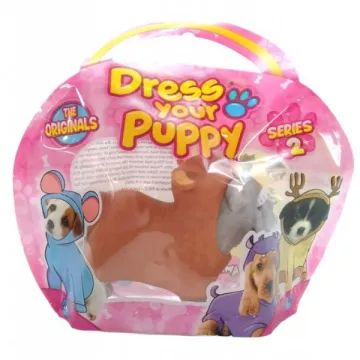 Dress Your Puppy: Állati kiskutyák 2. széria - Törpe snautzer maci ruhában - . kép