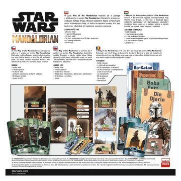 Trefl: Star Wars - Way of the Mandalorian társasjáték - . kép