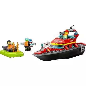 LEGO® City Brandvæsen Brandbåd 60373 - .billede