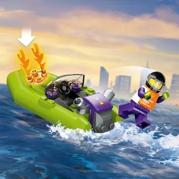 LEGO® City Fire Vatrogasni čamac 60373 - .slika