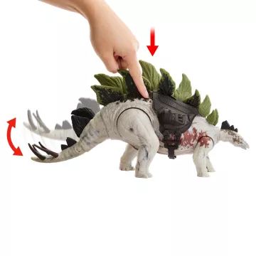 Jurassic World: Óriás támadó dinó figura - Stegosaurus - . kép