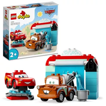LEGO® DUPLO® Disney: Villám McQueen és Matuka vidám autómosása 10996