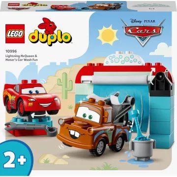 LEGO® DUPLO® Disney: Villám McQueen és Matuka vidám autómosása 10996 - . kép