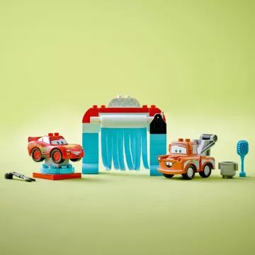 LEGO® DUPLO® Disney: Villám McQueen és Matuka vidám autómosása 10996 - . kép