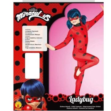 Rubies: Disfraz de Ladybug - 116 cm - .imagen