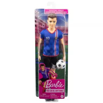 Barbie: lalka Ken piłkarz - .zdjęcie 