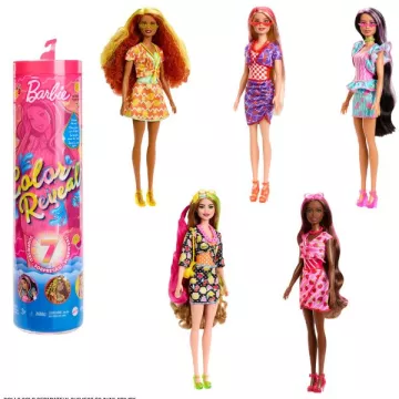 Barbie: Color Reveal Meglepetés baba - Illatos gyümik