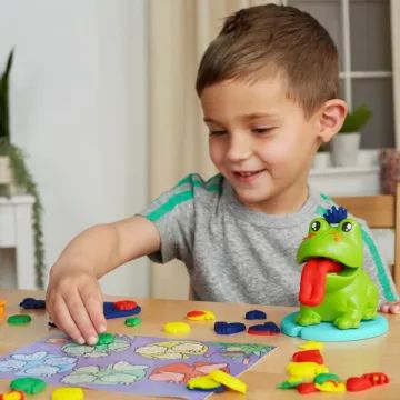 Play-Doh: Żaba i kolory – zestaw startowy - .zdjęcie 
