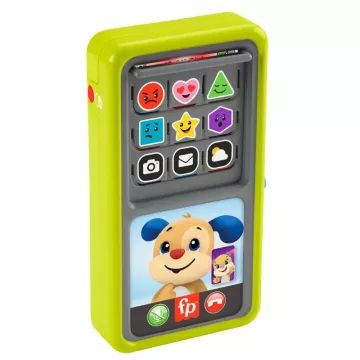 Fisher-Price: 2-i-1 uddannelses smartphone - på ungarsk, polsk, tjekkisk, slovakisk og engelsk - .billede