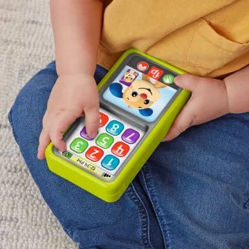 Fisher-Price: 2-i-1 uddannelses smartphone - på ungarsk, polsk, tjekkisk, slovakisk og engelsk - .billede