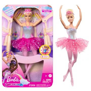 Barbie Dreamtopia: Păpușa balerină strălucitoare - blondă - .foto