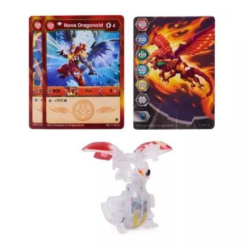Bakugan Legends: S5 Nova Ball - Dragonoid, rdeče-bela - .slika