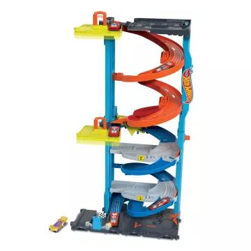 Hot Wheels City: 2 в 1 писта за надбягвания с кула комплект - . изображение