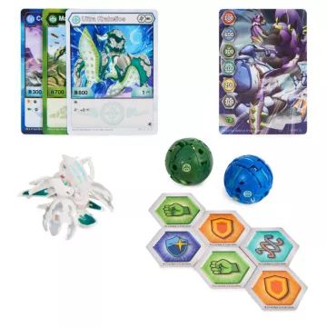 Bakugan Legends: S5 začetni paket - Krakelios Ultra, bel - .slika