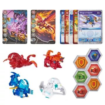 Bakugan Legends Collection Pack S5 - Cvcloid, Arcleon, Nillious, Hvdorous ultra - .slika