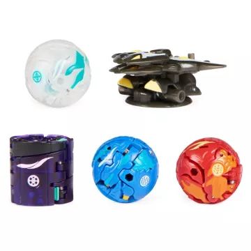 Pakiranje zbirke Bakugan Legends S5 - Maxodon, Montrapod, Trox, Dragonoid x Auxillator - .slika