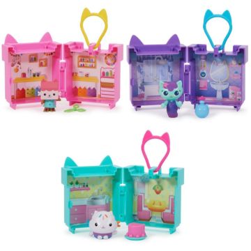 Gabi babaháza: Hordozható mini szoba játékszett - többféle - . kép