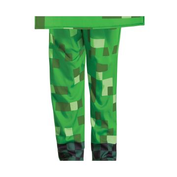 Minecraft: Fantasia de Creeper - Tam. P, 4-6 anos - .Imagem