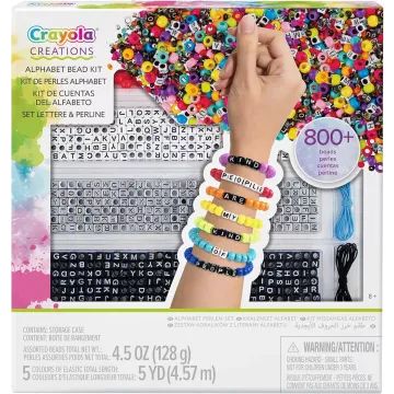 Crayola Creations: Set s 800 perlica s slovima abecede - .slika
