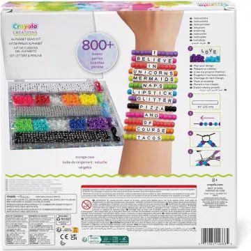 Crayola Creations: Set mit 800 Perlen mit Buchstaben des Alphabets - . bild aus