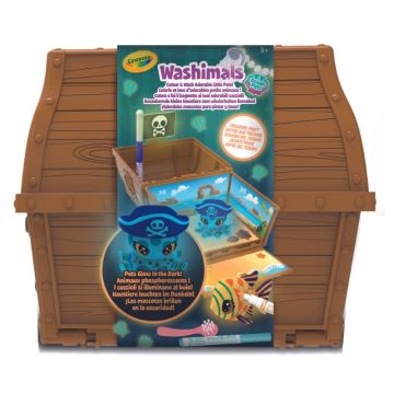 Crayola Washimals: Kincsesláda világító állatkával - . kép