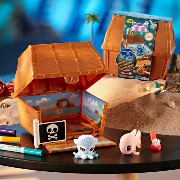 Crayola Washimals: Kincsesláda világító állatkával - . kép