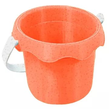BIO homokozószett korall színű vödörrel - . kép