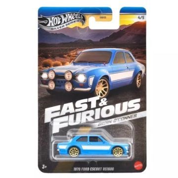 Hot Wheels: Mașinuță Fast & Furious - diferite, Silver series edițe Brian O' Connor - .foto