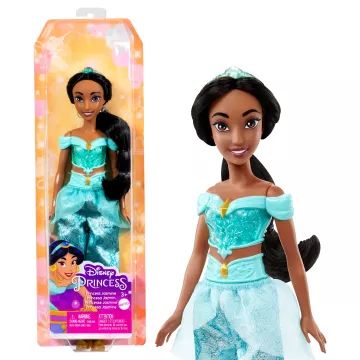 Princesas de Disney: Muñeca princesa brillante - Jasmine - .imagen