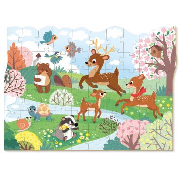 Dodo Ročné obdobia: Jarný rozkvet – 60-dielne puzzle - .Obrázok