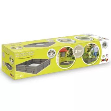 Smoby: Négyzet alakú kerti homokozó - 76 x 76 cm - . kép