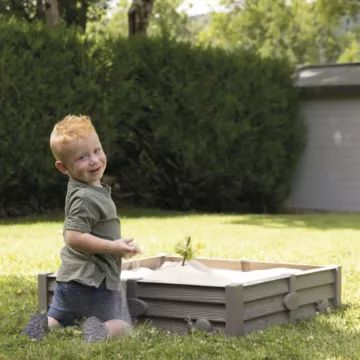 Smoby: Négyzet alakú kerti homokozó - 76 x 76 cm - . kép