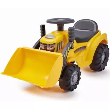 Ecoiffer: Tractor pentru copii cu lingură de ridicare - .foto