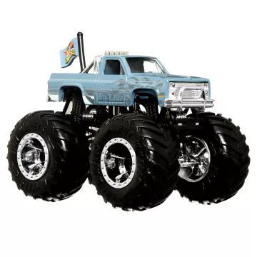 Komplet Hot Wheels: Monster Trucks z 2 avtomobilčkoma - Silverado in Raptor F150 - .slika