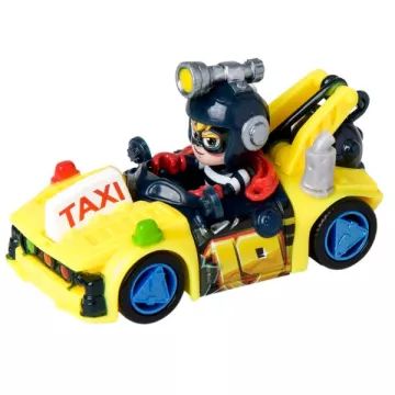 T-Racers: Spēļu komplekts ar turbokrāniņa sacīkšu auto - .attēls