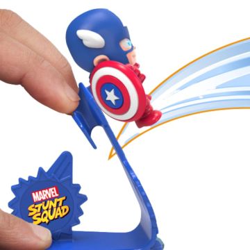 Marvel Stunt Squad: Captain America Vs. Totenkopf – Action-Figuren-Set Für Kids