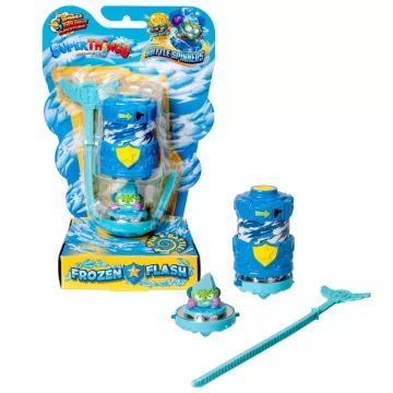 SuperThings: Peão de Batalha com figura - Frozen Flash, duas variantes - .Imagem