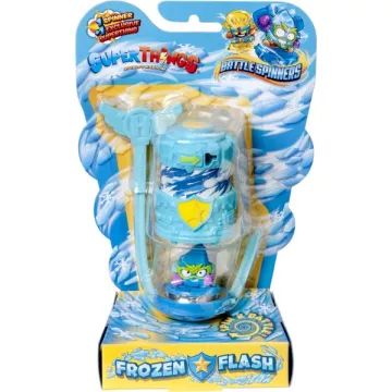 SuperThings: Vechtspin met figuur - Frozen Flash, twee types - .afbeelding