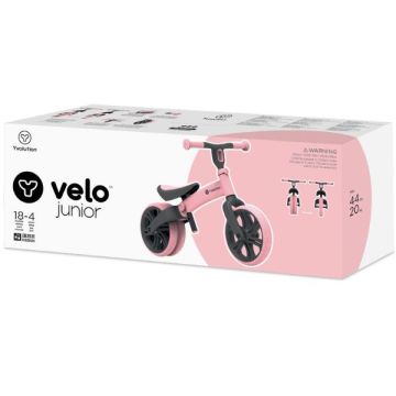 Y-Velo: Детско балансно колело без педали - Розово - . изображение