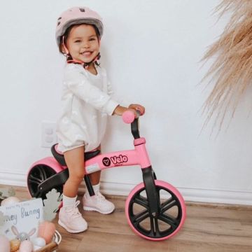 Y- Velo : Junior bicicletă fără pedale - Roz - .foto