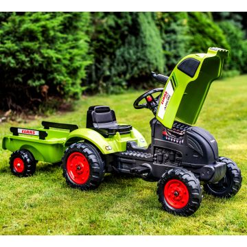 Falk: Claas traktor med åbent klapbart panser - .billede