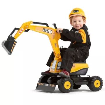 Bager JCB brez pedalov, s čelado - .slika