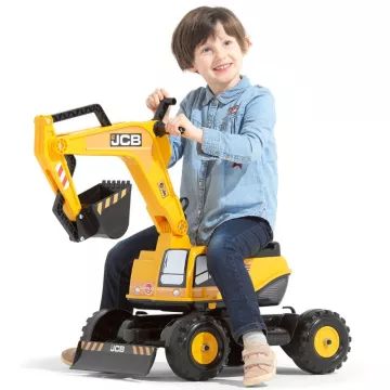 Bager JCB brez pedalov, s čelado - .slika