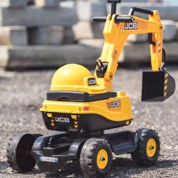 Bager JCB brez pedalov, s čelado - .slika