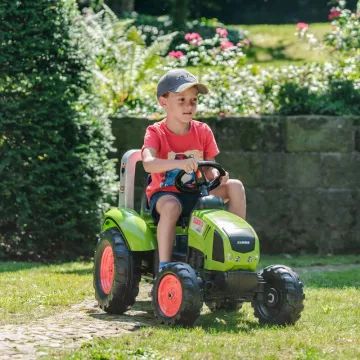 Falk: Claas tractor cu pedală cu remorcă - .foto
