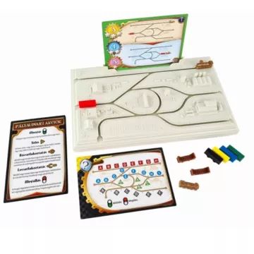 LogiQuest: Ticket to Ride - Jogo de Tabuleiro Estação - em húngaro - .Imagem