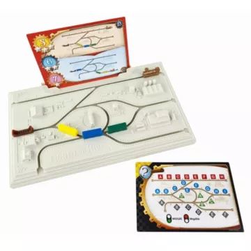 LogiQuest: Ticket to Ride - Jogo de Tabuleiro Estação - em húngaro - .Imagem