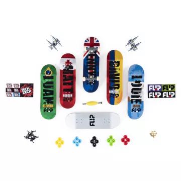 Tech Deck: Sõrmelauakomplekt - 6 tükki, erinevad mudelid - .pilt