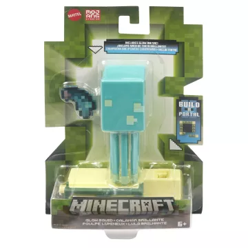 Minecraft: Craft-A-Block figurák - Glow Squid