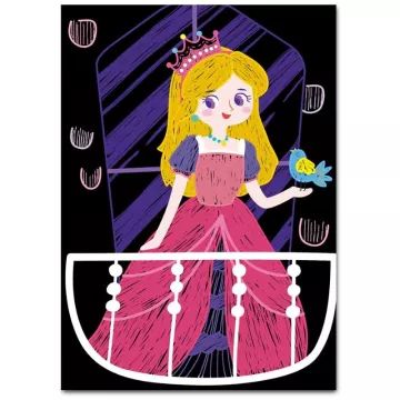 Prihodnost: Mini gravirana kartica - princese - .slika